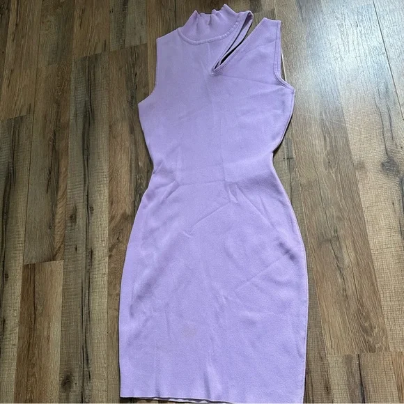 superdown purple dress Superdown Vivienne Ruched Mini Dress